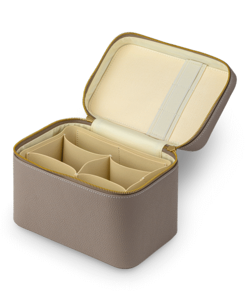 Alternative view of Taupe Vanity Bag